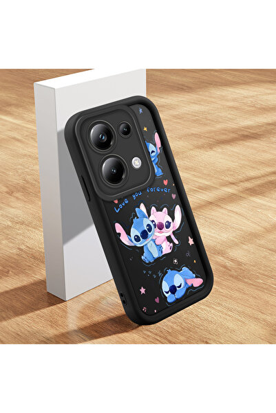 ucuc جراب ممتص للصدمات من السيليكون الأسود المتوافق مع هاتف Xiaomi Poco M6 Pr...