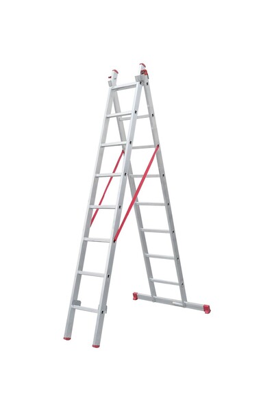 Sözbir Merdiven Sözbir 2x2,5toplam 6 Metre Alüminyum A Tipi Sürgülü Merdiven