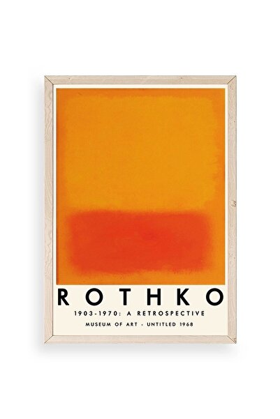 CT STONES Rothko Wooden Framed Painting