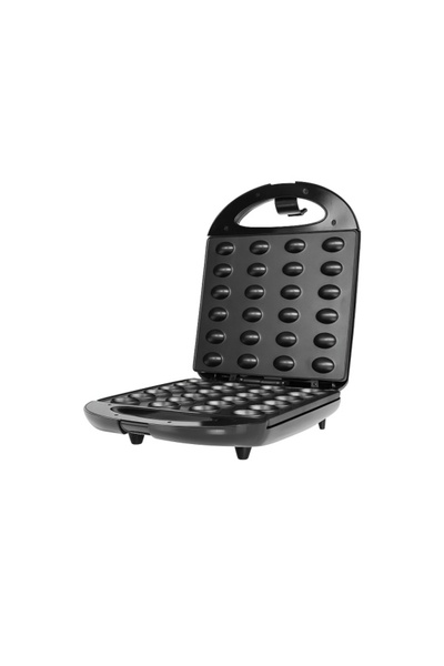 Zilan ZLN 2816 Walnut Maker – 24 Halves, Non-Stick Plates, Indicator Light, 1600 W, Black