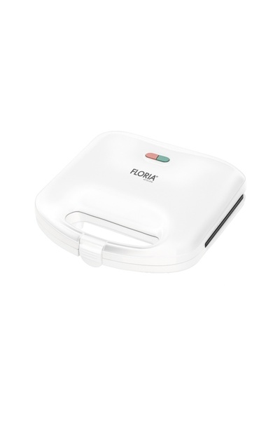 Floria Sandwich Maker ZLN 0830 - Non-stick grill plate, indicator light, over...