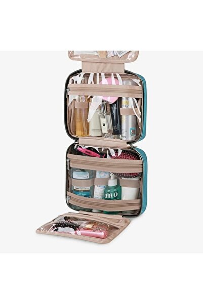 BAGSMART Teal The Space Saver Bonchemin Hanging Toiletry Bag