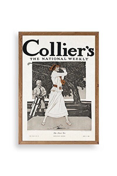 Twin Store لوحة إدوارد بينفيلد بإطار خشبي