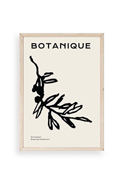 CT STONES Leaf Wooden Framed Table