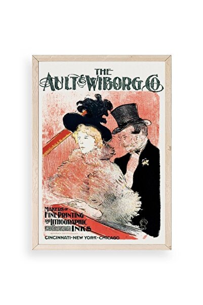 Twin Store لوحة مؤطرة من خشب أولت ويبرغ