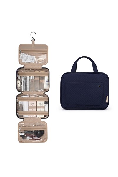 BAGSMART Blue The Space Saver Bonchemin Hanging Toiletry Bag