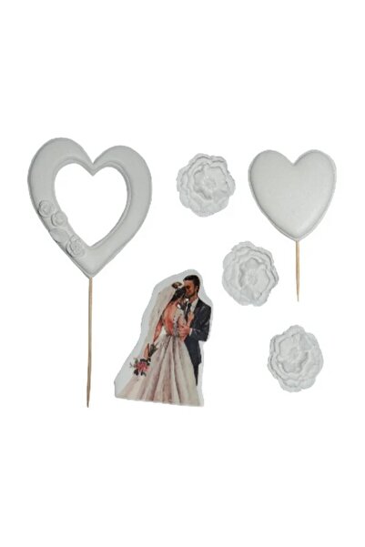 Dobryk Decoratiuni comestibile din zahar - set "Wedding Day"