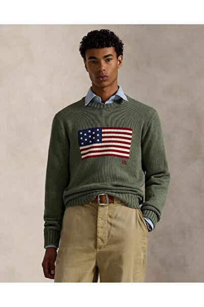 Ralph Lauren Black Label İkonik Bayrak Atlamacı Kazak