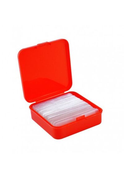tozlupazar Çift Taraflı Şeffaf Bant Şeffaf Bant 60 Parça Kutulu 1cm X 4.5cm