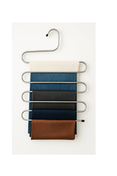 KBR HOME 5 Katlı Metal Pantolon Askısı
