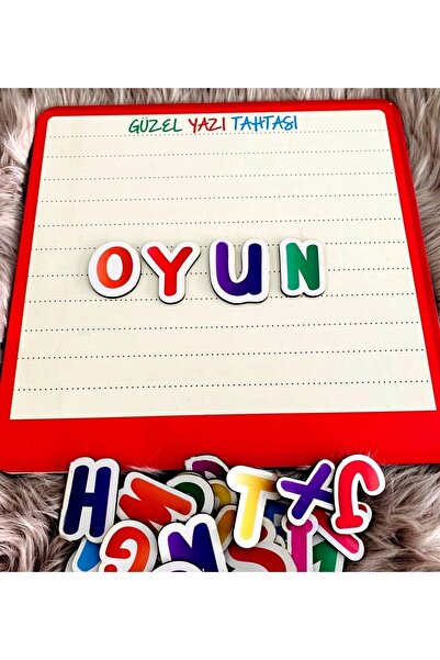 Marsilyan لوح كتابة حروف بولتاك خشبي