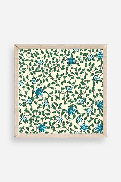 CT STONES Flower Wooden Framed Painting