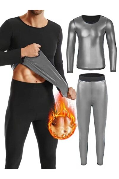 FİT TİME ERKEK TERMAL BODY TAKIM TERLETİCİ ETKİLİ SPOR TAKIM