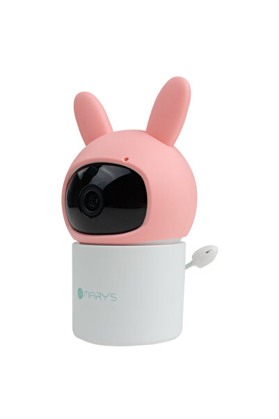 Mary's Pink Rabbit Döner Bebek Monitörü HD
