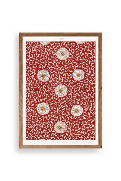 CT STONES Flowers Wooden Framed Painting