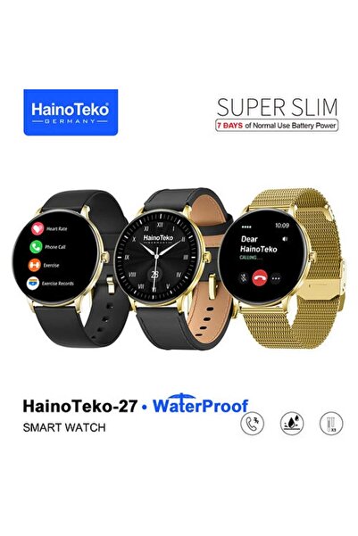 haino teko germany Haino Teko-27 Smartwatch, Waterproof, Ultra Slim AMOLED Di...
