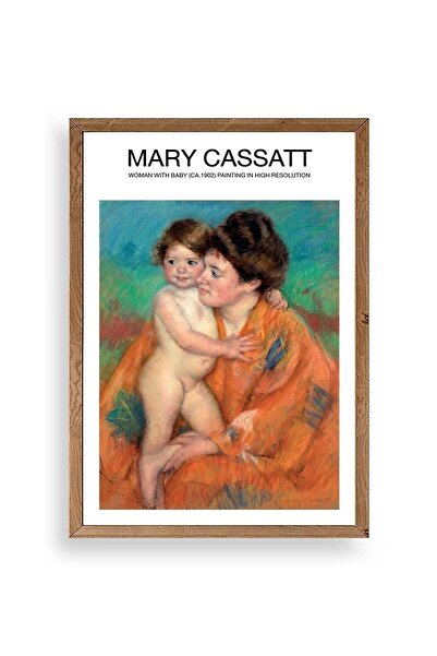 CT STONES Mary Cassatt Wooden Framed Painting
