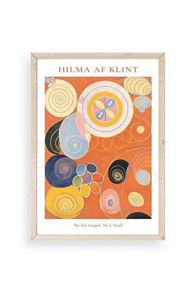 CT STONES Hilma Af Klint Wooden Framed Painting
