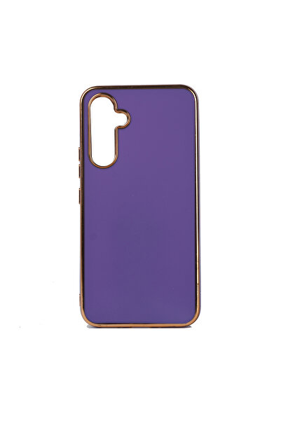 zore Galaxy A14 Case Tcmk Bark Cover - Deep Purple