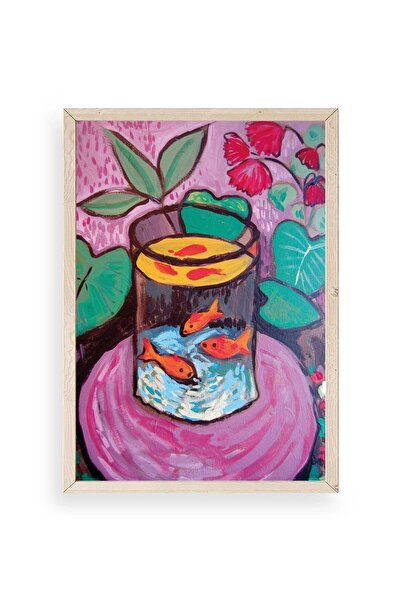 CT STONES Matisse Wooden Framed Painting