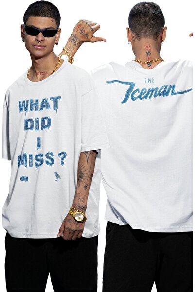 Fuddy Moda Tricou unisex What Did I Miss Ense cu imprimeu cu tematică supradi...