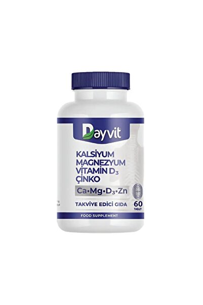 Dayvit كالسيوم مغنيسيوم فيتامين د زنك 60 قرص