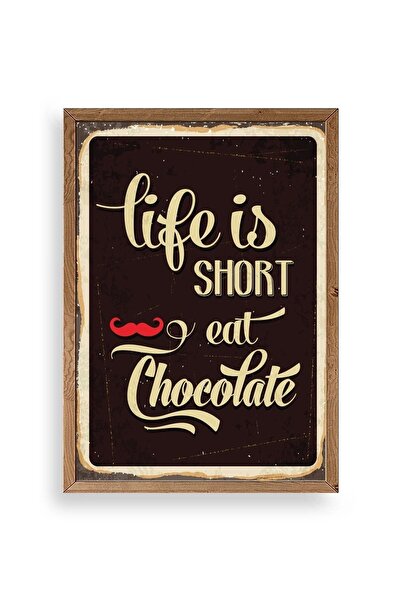 CT STONES Motto Wooden Framed Painting