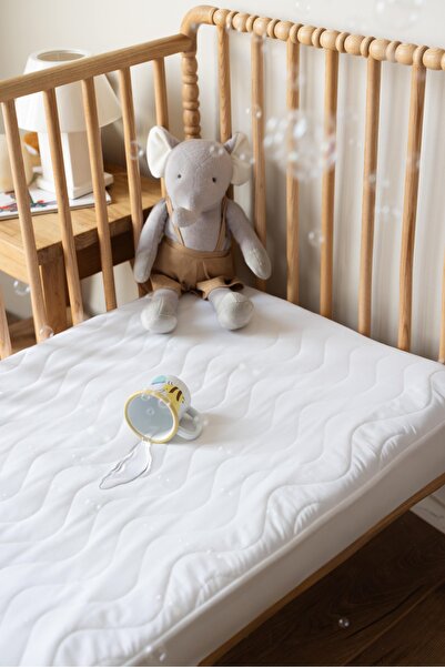 EstaVilla Home Collection Bebek ve Çocuk Kapitone Fitted Full Kenar Su Sıvı G...