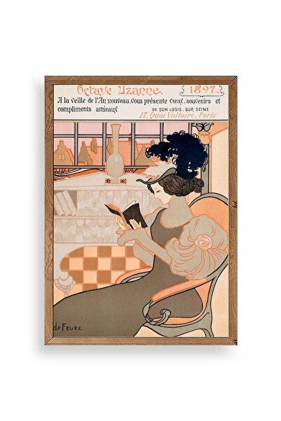 CT STONES De Feure Wooden Framed Table