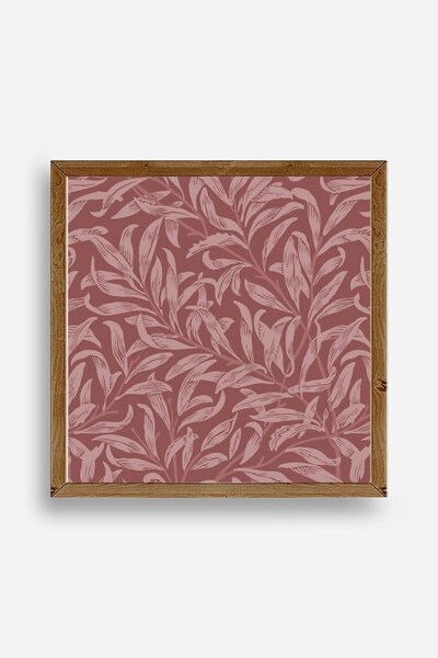 CT STONES Leaf Wooden Framed Table