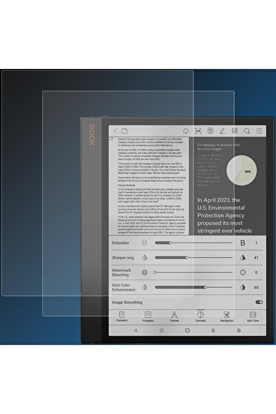 onyx boox Note Air 3 / 4 / 5 C Ekran Filmi
