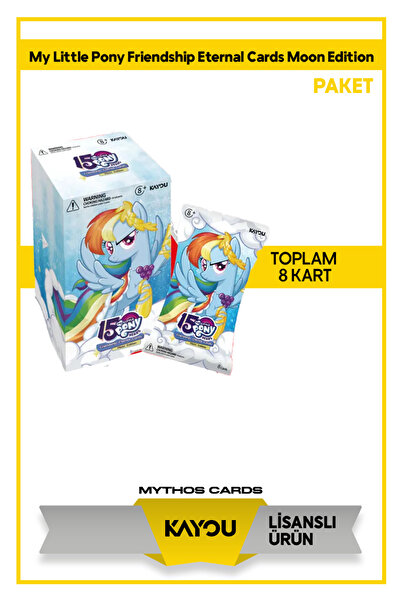 Mythos Cards MY LİTTLE PONY FRİENDSHİP ETERNAL CARDS MOON EDİTİON - PAKET