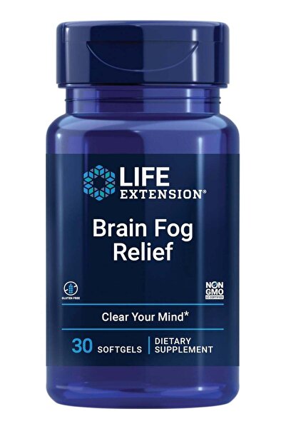 Life Extension Brain Fog Relief, Clear Your Mind* 30 Softgels