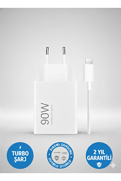 mwx teknoloji 90w Turbo Hızlı Şarj Aleti Seti Universal Uyumlu