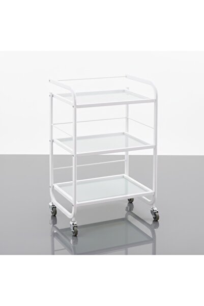 Globalstar Professional 2-Door Salon Trolley with Lock – Multi-Functional Hai...