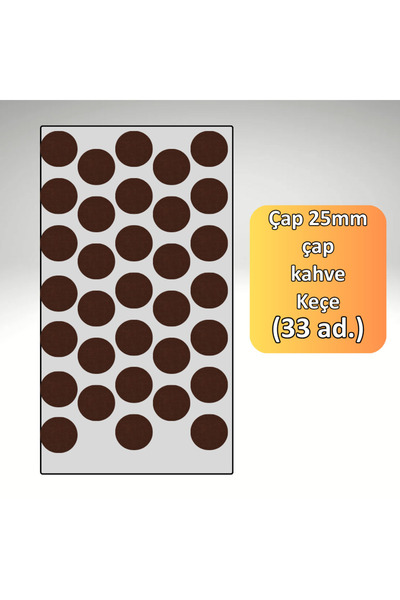 almital mobilya aksesuarları furniture accessories Almital kaydırmaz Kahve Ke...