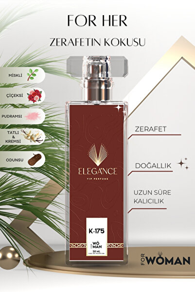 silver elegance vip perfume For Her Edp 50 ml – Pudralı ve Çiçeksi Kadın Parf...