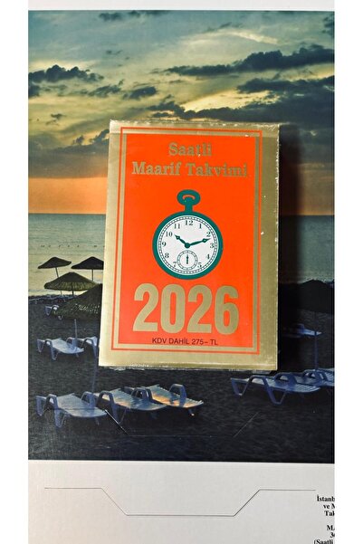 saatli maarif SAATLİ MARİF TAKVİMİ KÜÇÜK BOY 11,5X8 KISMET KIRTASİYE CAĞALOĞLU