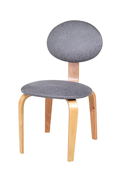 VİLİNZE Lodos Naturel Ayak Ahşap Sandalye