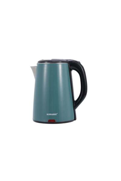 sonashi 2.0L Cordless Electric Kettle SKT-2012N - 1500W, Concealed Heating, Boil-Dry Protection