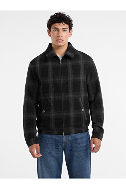 Guess Jeans Men's Wool Blend Bomber Jacket