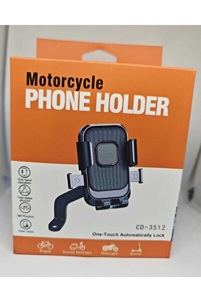 Motorsiklet Telefon Tutucu - Titreşim Önleyici