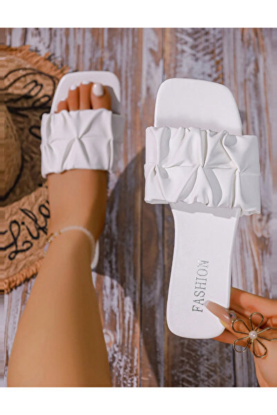 Sheya Șlapi Shein, alb