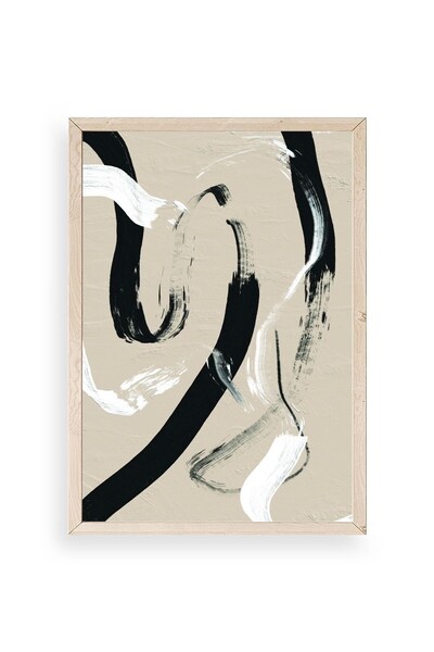 CT STONES Abstract Wooden Framed Painting