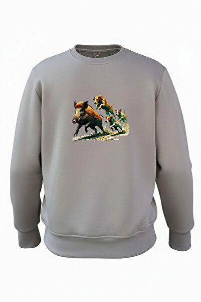 WİDİ Hanorac cu imprimeu Hunter pentru vânători de porci și câini de vânătoar...