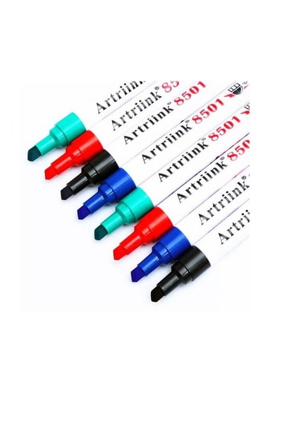 artriink Set 4 Markere Whiteboard, 8501-4, Varf Oblic