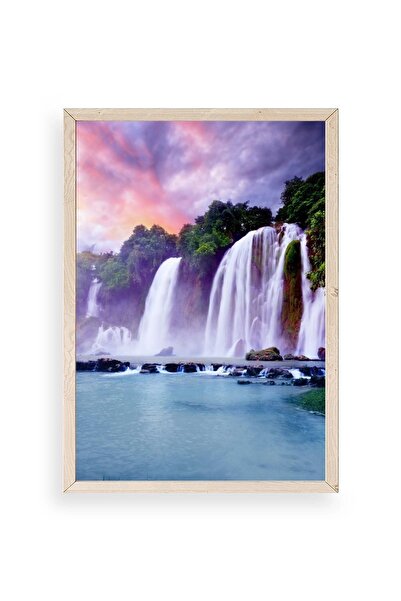 CT STONES Landscape Nature Wooden Framed Painting