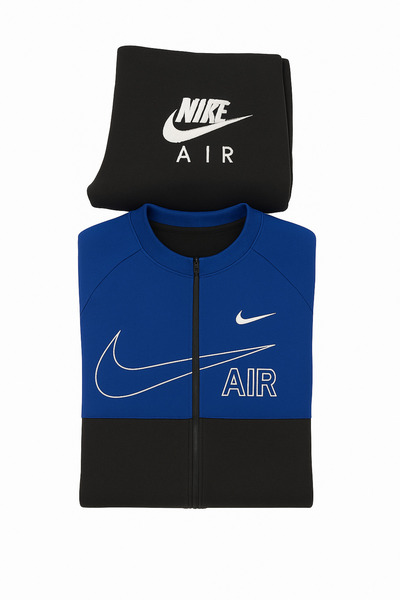 Nike Men's tracksuit-blouse and pants-in 2 colors black/blue
