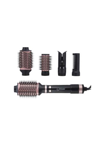 sonashi 1200W 5-in-1 Hot Air Styler SHS-2092 (Black/Gold)