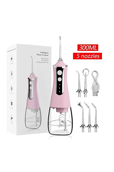 NKX Portable USB Rechargeable Water Jet Teeth Cleaner with Water Flosser